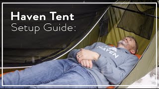 Haven Tent Setup Guide [upl. by Orravan]