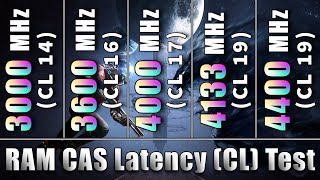 RAM CAS Latency Tested  CL14 vs CL16 vs CL17 vs CL19 [upl. by Leziar]