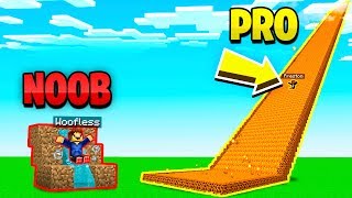 MINECRAFT NOOB vs PRO GIANT SLIDE CHALLENGE [upl. by Nart]