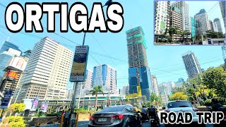 ORTIGAS CENTER PASIG MANDALUYONG DRIVE TOUR ORTIGAS AVENUE [upl. by Anaul847]