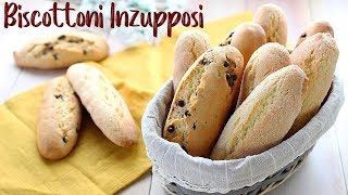 BISCOTTI INZUPPOSI  Ricetta Facile di Benedetta in 2 Versioni per i BISCOTTI DA INZUPPO [upl. by Harac]