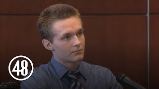 Prosecutor Teen killer shows no empathy on witness stand [upl. by Attenyw105]