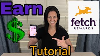 How to Use the Fetch Rewards App  Earn Gift Cards  Tutorial [upl. by Asselim]