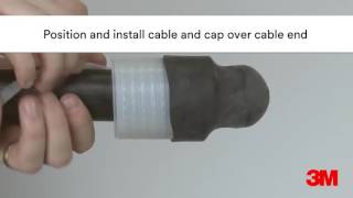 3M Cold Shrink Cable End Caps [upl. by Durkin]