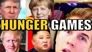 World Leaders in Hunger Games Simulator Battle Royale [upl. by Huggins]