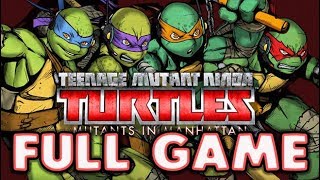 Teenage Mutant Ninja Turtles Mutants in Manhattan FULL GAME Longplay PS4 [upl. by Acinot879]