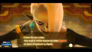 Zelda Skyward Sword Walkthrough  Fire Sanctuary  Boss  Ghirahim Again Part 123  WikiGameGuides [upl. by Adnohsar]