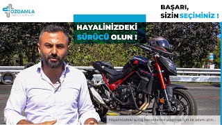 Sarıyer Motosiklet Direksiyon Eğitim Alanı Tanıtımı  Özdamla Sürücü Kursu [upl. by Einned]