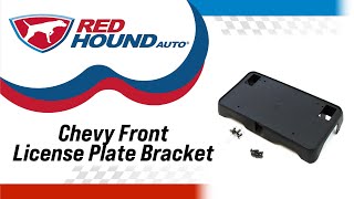 License Plate Bumper Mounting Bracket Compatible with Chevrolet Silverado [upl. by Jaine905]