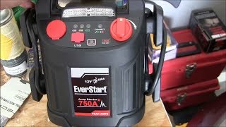 EverStart Jump StarterAir Compressor Review plus multimeter use [upl. by Nerfe874]