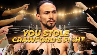 Terence Crawford Fans Pleads Keith Thurman To Retire After Stealing Tim Tszyu Fight amp Hopes He Loses [upl. by Park]