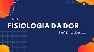 NOCICEPÇÃO E FISIOLOGIA DA DOR [upl. by Ahsemrac]