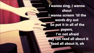 Nightcore  Read All About It Lyrics [upl. by Pogue]