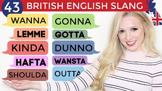 British English Slang Advanced Pronunciation Practice  Reductions amp Contractions [upl. by Yemirej]