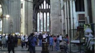 York Minster  Choral evensong with organ [upl. by Enilrad]