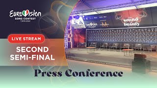 Eurovision Song Contest 2022  Second SemiFinal Qualifiers  Press Conference [upl. by Eilzel]