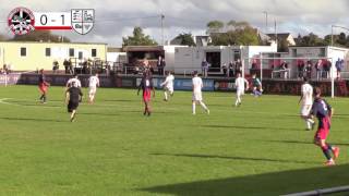 HIGHLIGHTS  Truro City FC vs Hampton amp Richmond Borough 151016 [upl. by Ulda]