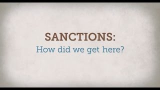 Sanctions How Did We Get Here [upl. by Dlarej]