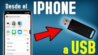 Transfiere Fotos Videos y archivos de iPhone a USB o PC ✅ [upl. by Salena]