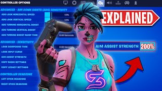 How to Improve Aim on Controller FAST in Fortnite Best InDepth Settings  Practice Guide [upl. by Budding]