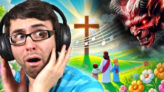 EVIL Hidden Messages in Christian Kids Songs [upl. by Lalad173]