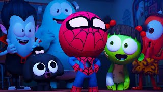 araña Kongkong  Spookiz  Dibujos animados para niños  WildBrain en Español [upl. by Dorrehs]