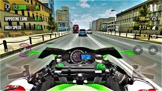 Traffic Rider Kawasaki Ninja H2 Best Android Gameplay HD 37 [upl. by Akinajnat451]