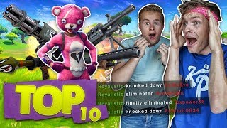 DE TOP 10 MOOISTE MULTI KILLS  Fortnite Top 10 ft Enzo Knol Nederlands [upl. by Hsitirb]