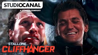 The Mountain Brawl  Cliffhanger with Sylvester Stallone amp Craig Fairbrass [upl. by Sterrett]