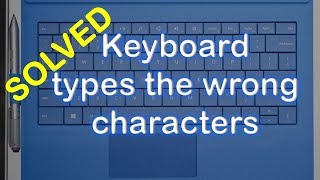 How to Solve keyboard typing wrong characters  windows [upl. by Darius]