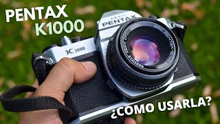 PENTAX K1000  Tutorial completo [upl. by Carlos]