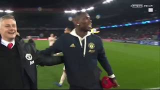 PSG VS MAN UNITED FULL TIME REACTION [upl. by Alyacim]