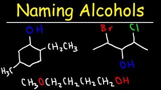 Naming Alcohols  IUPAC Nomenclature [upl. by Nonnahc214]