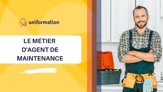 Le métier dagent de maintenance [upl. by Tyre130]