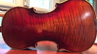 Custom Violin after Paganinis 1743 quotIl Cannonequot Guarneri del Gesu [upl. by Ecnar908]