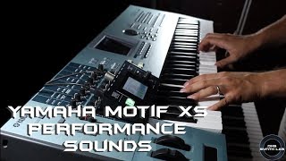 Yamaha Motif XS6 Performance Sounds  No Talking [upl. by Anailuig162]