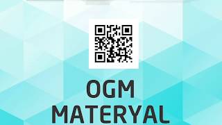 OGM MATERYAL [upl. by Efi39]