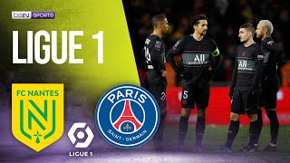 FC Nantes vs PSG  LIGUE 1 HIGHLIGHTS  02192022  beIN SPORTS USA [upl. by Auhel]