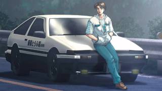 Initial D  Running In The 90s HD [upl. by Ellinnet]