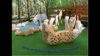 Visite de mon centre equestre playmobil [upl. by Norrie]