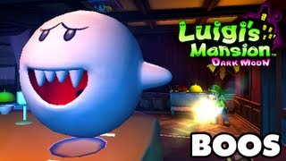 Luigis Mansion Dark Moon  Gloomy Manor  Early Boo Locations Nintendo 3DS Gameplay Walkthrough [upl. by Boyd]