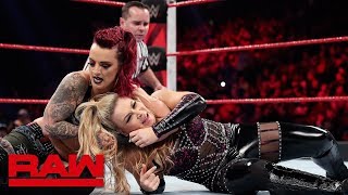 Natalya vs Ruby Riott Raw March 4 2019 [upl. by Eamanna]