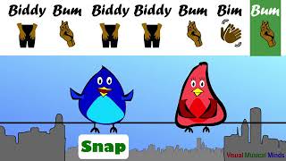 Bim Bum  A Clapping Game Song [upl. by Atinna780]