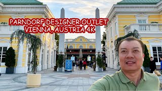 Designer Outlet Parndorf  Vienna Austria 4K [upl. by Eedolem]