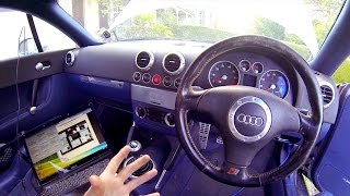 How to use a VAG COM car diagnostic on an Audi TT [upl. by Nogam]