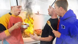 CALLUX vs W2S YOUTUBER COOK OFF CHALLENGE [upl. by Hcra]