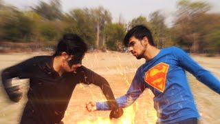 SuperMan Vs Krrish The Epic Fight Battle [upl. by Akselav]