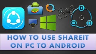 How to transfer files from android to PC using shareit [upl. by Anbul]