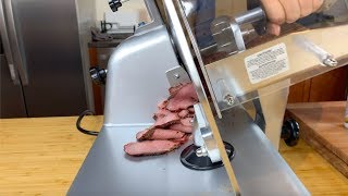 MeatEater’s Ben O’Brien Shows How To Use a Meat Slicer With Your Wild Game Meat [upl. by Elisabetta590]