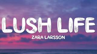 Zara Larsson  Lush Life Lyrics [upl. by Enhpad40]